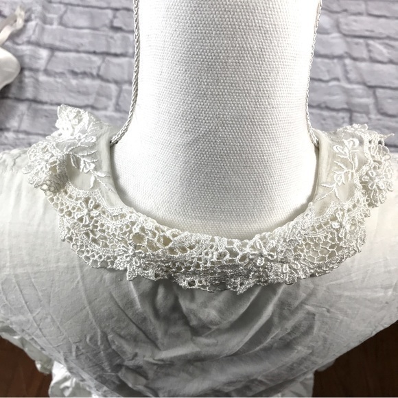 RARE Vintage Venetian Lace Embroidery Crochet Cotton 90s Victoria’s Secret - Picture 10 of 11